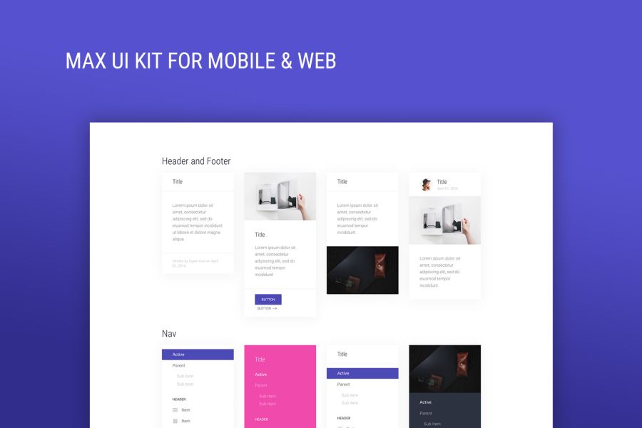 Max UI Kit - 金汪汪流浪動物家園